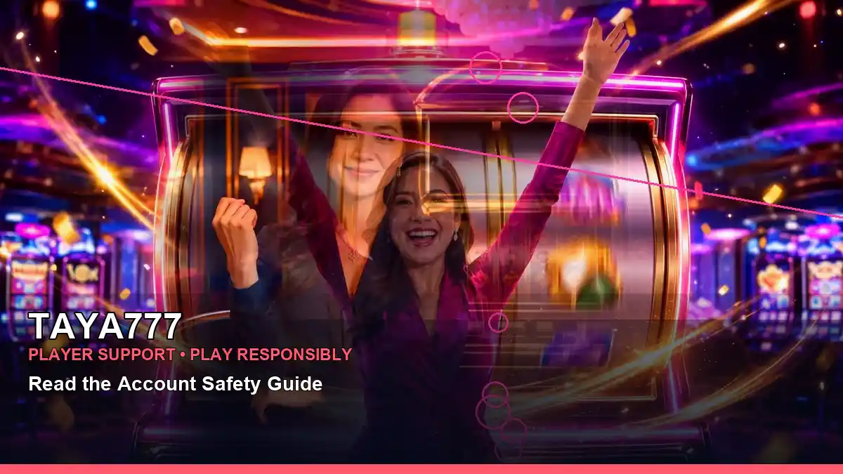 Neon jackpot slot artwork created for a Philippine player information page