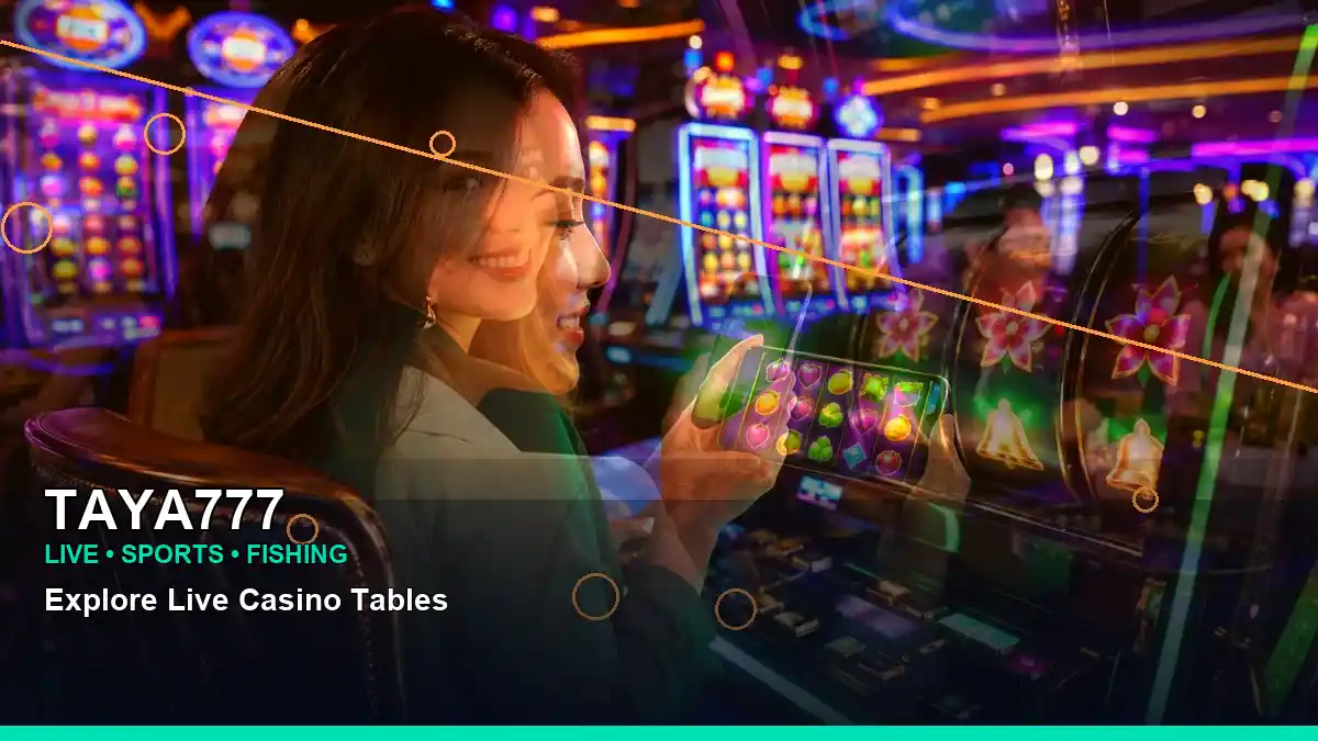 TAYA777 sports and online casino games presented in a vibrant layered layout for Philippine players