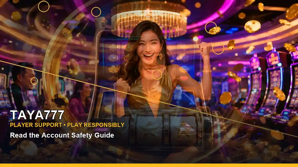 TAYA777 voucher information with a close-up view of premium online slot games for Philippine adults